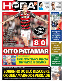 Capa do jornal Meia Hora 26/08/2025
