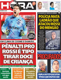 Capa do jornal Meia Hora 26/09/2025