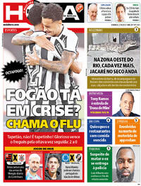 Capa do jornal Meia Hora 27/04/2025