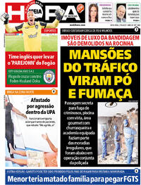 Capa do jornal Meia Hora 27/06/2025