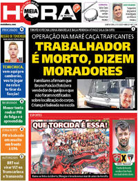 Capa do jornal Meia Hora 27/11/2025