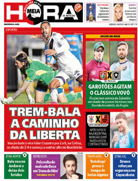 Capa do jornal Meia Hora 28/09/2025