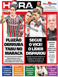 Capa do jornal Meia Hora 29/09/2025