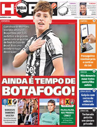 Capa do jornal Meia Hora 30/07/2025