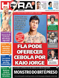 Capa do jornal Meia Hora 30/12/2025