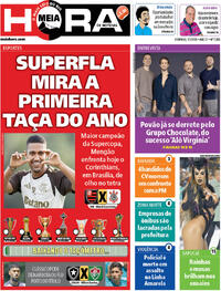 Capa do jornal Meia Hora 01/02/2026