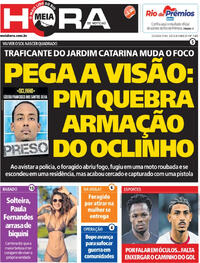 Capa Jornal Meia Hora