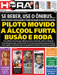 Capa do jornal Meia Hora 04/02/2026