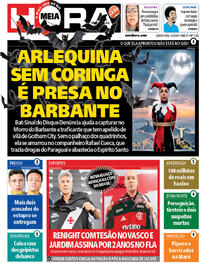 Capa do jornal Meia Hora 05/03/2026