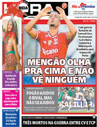 Capa Jornal Meia Hora