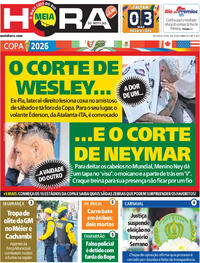 Capa Meia Hora 08/06/2026