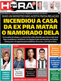 Capa do jornal Meia Hora 09/01/2026