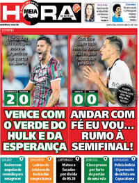 Capa Jornal Meia Hora