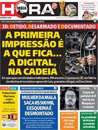 Capa Jornal Meia Hora