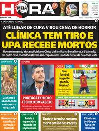 Capa Jornal Meia Hora