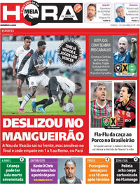 Capa do jornal Meia Hora 12/04/2026