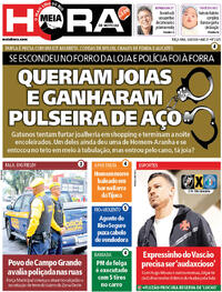 Capa do jornal Meia Hora 14/04/2026