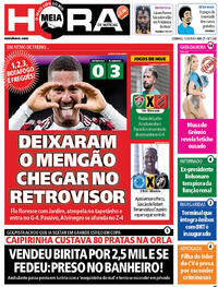 Capa do jornal Meia Hora 15/03/2026