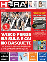 Capa do jornal Meia Hora 15/04/2026