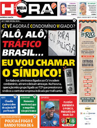Capa Jornal Meia Hora