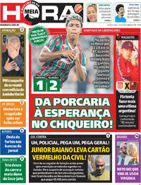 Capa Jornal Meia Hora