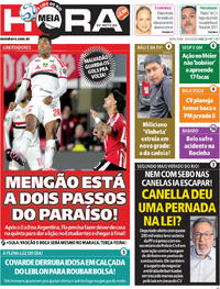 Capa Jornal Meia Hora
