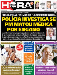 Capa do jornal Meia Hora 17/03/2026