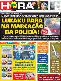 Capa do jornal Meia Hora 17/06/2026