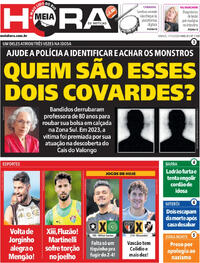 Capa Jornal Meia Hora