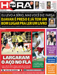 Capa do jornal Meia Hora 18/01/2026