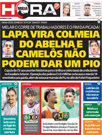 Capa do jornal Meia Hora 18/03/2026