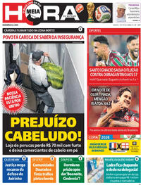 Capa Jornal Meia Hora