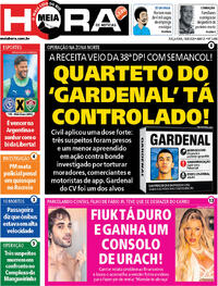 Capa Jornal Meia Hora