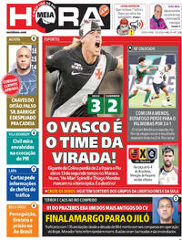 Capa do jornal Meia Hora 19/03/2026