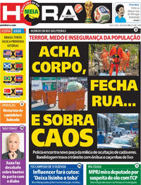 Capa Jornal Meia Hora