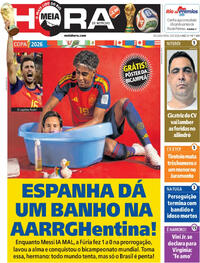 Capa Meia Hora 20/07/2026