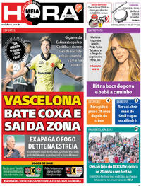 Capa Jornal Meia Hora