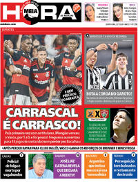 Capa do jornal Meia Hora 22/01/2026
