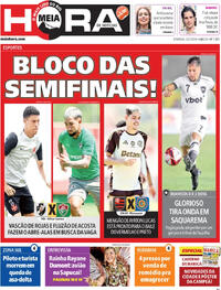 Capa do jornal Meia Hora 22/02/2026