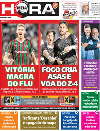 Capa do jornal Meia Hora 22/03/2026