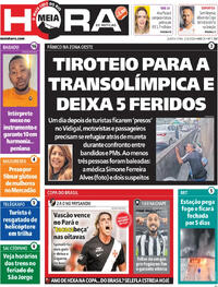 Capa do jornal Meia Hora 22/04/2026