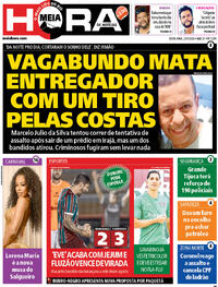 Capa do jornal Meia Hora 23/01/2026