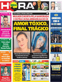 Capa do jornal Meia Hora 23/06/2026