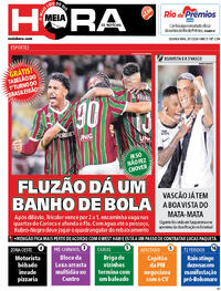 Capa do jornal Meia Hora 26/01/2026