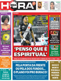 Capa Jornal Meia Hora