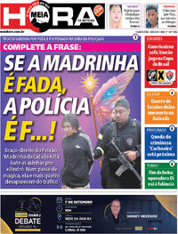 Capa Jornal Meia Hora