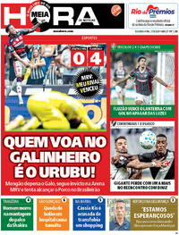 Capa do jornal Meia Hora 27/04/2026