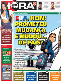 Capa Jornal Meia Hora