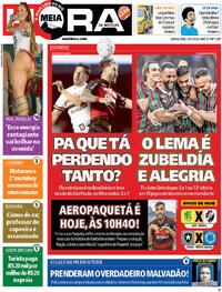 Capa do jornal Meia Hora 29/01/2026