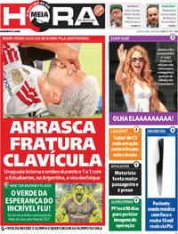 Capa do jornal Meia Hora 30/04/2026